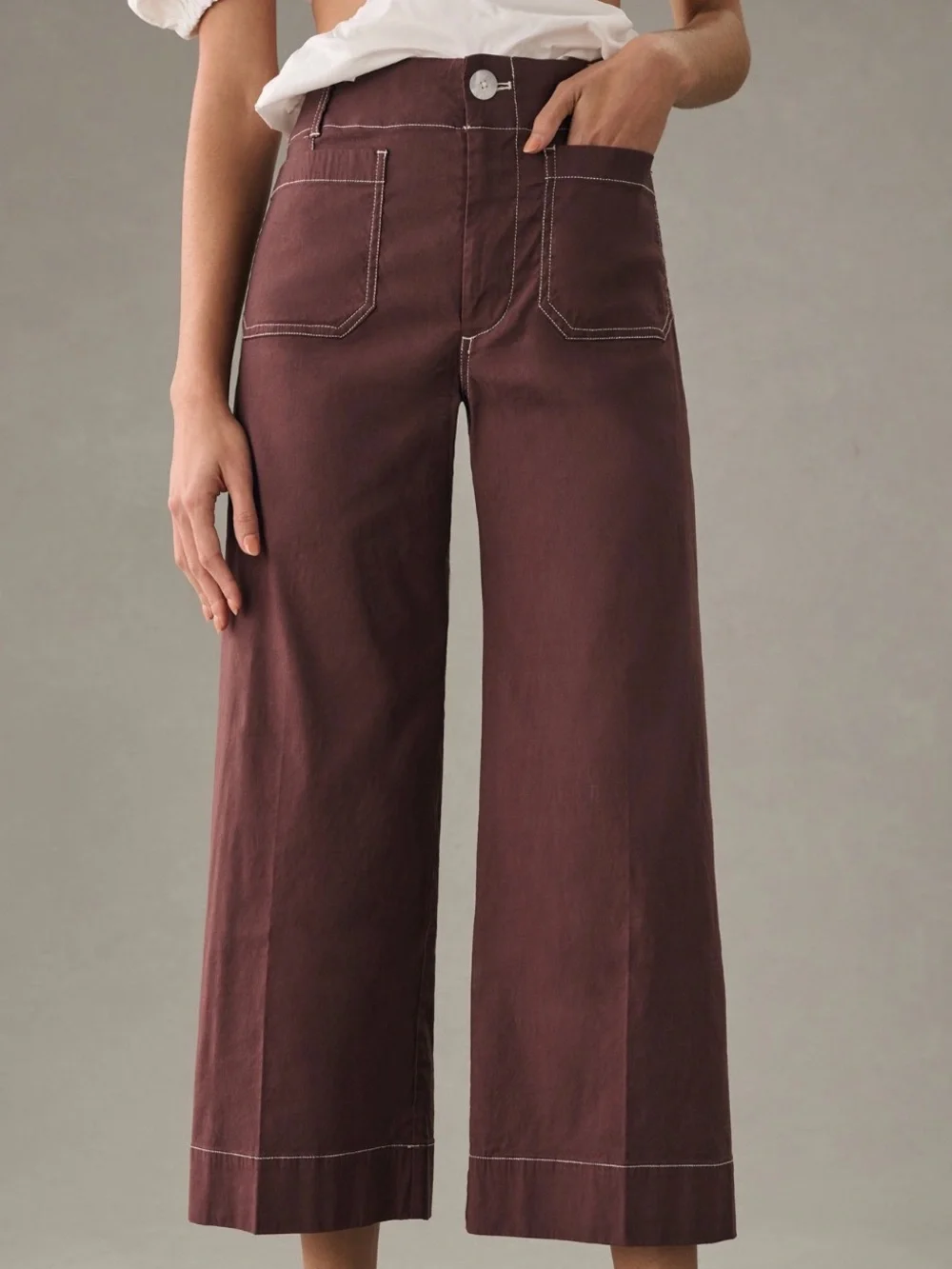 Collette Wide Leg Pants - TALL - Picture 1 of 11